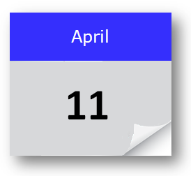 11th of April